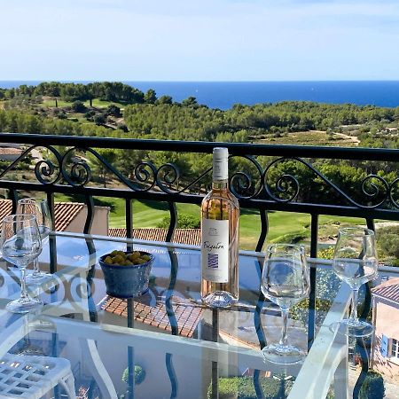 T3 Vue Mer Exceptionnelle Au Domaine Fregate Bandol سا سيرْ سور مير المظهر الخارجي الصورة