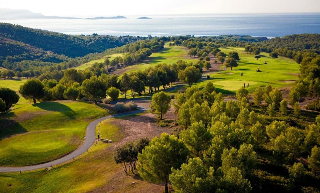 T3 Vue Mer Exceptionnelle Au Domaine Fregate Bandol سا سيرْ سور مير المظهر الخارجي الصورة